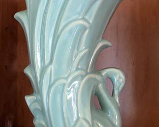 McCoy Pottery Swan Vase