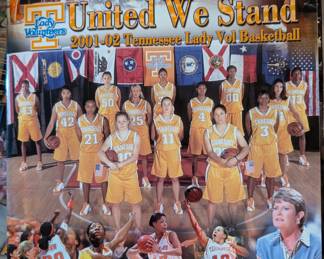 2001-02 Tennessee Lady Vols Poster