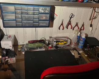 Slot car tools and accessories $1-10                                              Slot cars $5-10