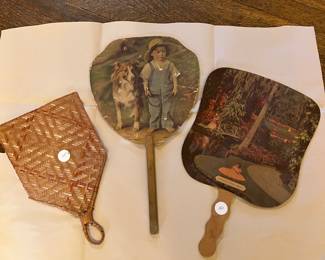 Vintage Fans $4 each