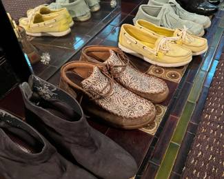 Women's shoes: $8-$50