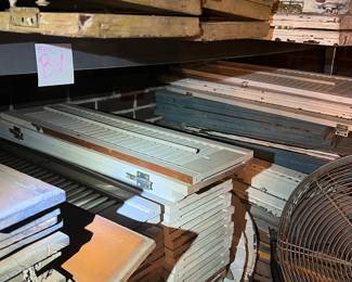 Antique window shutters, of various sizes $5-10 each 