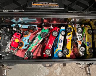 Slot cars:  $15-35                                                                                                  Can be sold with the Custom Carrera Slot Car Collection  $2000
