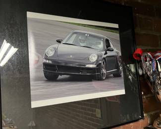 Framed Porsche Photography: $15