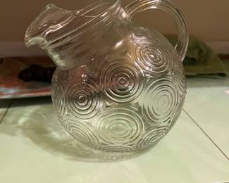 Anchor Hocking Fire King Pitcher $12