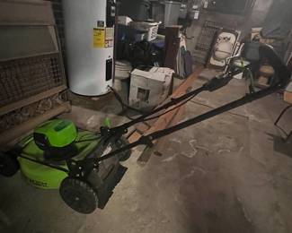 Rechargeable lawnmower $75