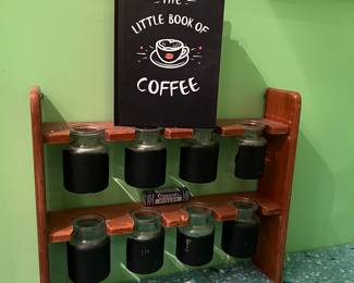 Chalk spice rack: $10