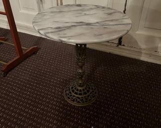 Marble Brass table $95