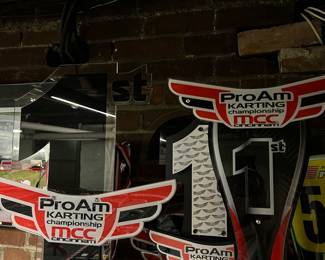 Kart trophies: $5