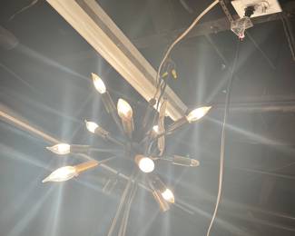 Mid-Century Chandelier $75