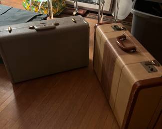 Vintage luggage $12 each