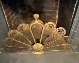 Vintage Fire Screen