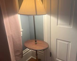 Floor Lamp with Table