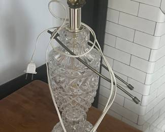 Glass Lamp Base