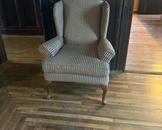 Wing backed chair