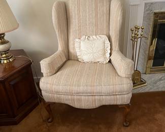 Set of 2 Wingback Chairs
