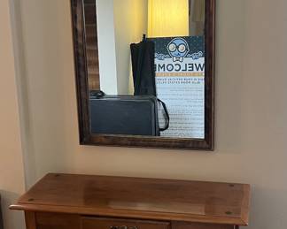 Entry Table and Mirror