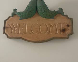 Good luck/carma entry sign