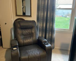 Composer Gray Power Recliner