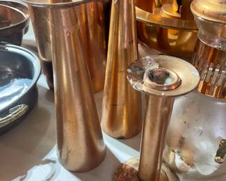 Lots of copper collectibles 