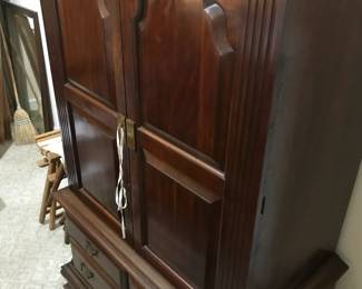 MCM Cherry Armoire / Wardrobe