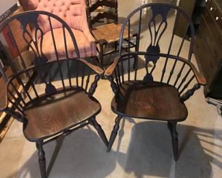 Pair of Antique Windsor Chairs