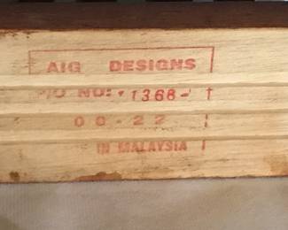 Set of 4 Antique Mahogany Dining Chairs in excellent condition. 20" x 42"