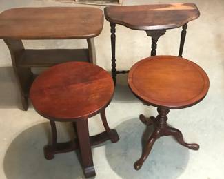 Assorted MCM Side Tables and End Tables