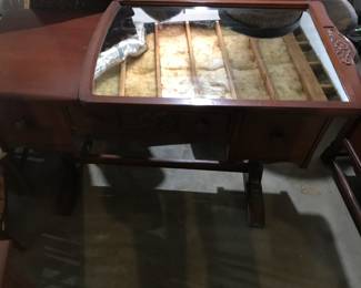 Antique Vanity w/ Mirror