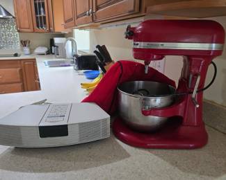 Red Kitchen Aid/Bose Radio