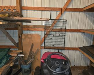 That grid has been used to cook corn in the husks on top of a big fire.  its perfect for a crowd.  Snapper in the foreground, lumber pile to the left, more in the next shot