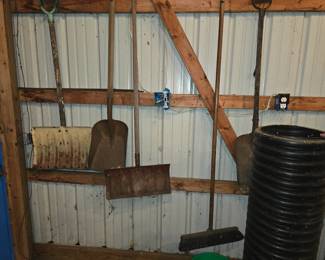 Vintage Snow Shovels