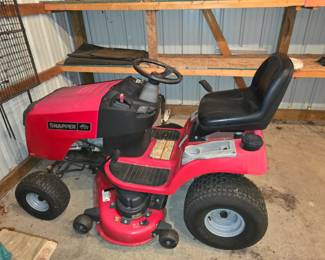 Snapper Mower, about 5 years old, runs great.  There is a second Snapper Mower (not pictured) that is older, runs great and has a leaf collector attached.