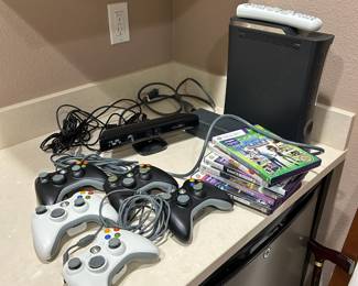 Microsoft Xbox 360 Wired Controllers, Xbox 360 Kinect Games, Xbox 360 Elite Gaming Console