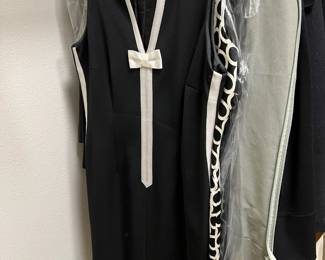 INC Black & White Tuxedo Style Dress - Size 14