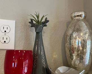 Glassy Baby "Seattle Sunset Red" Votive Candle Holder