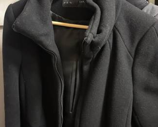 Zara Wool Blend Coat - Size XL