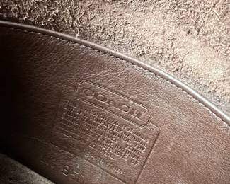 Coach Casino Brown Leather Crossbody Bag