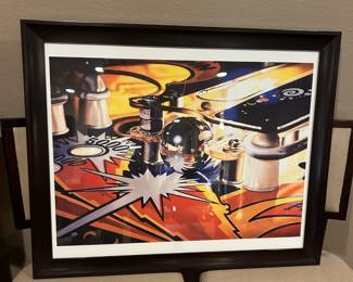 Framed Print "Pin Ball #12" by Charles Bell