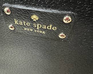 Kate Spade Wellesley Elena Black Leather Handbag 