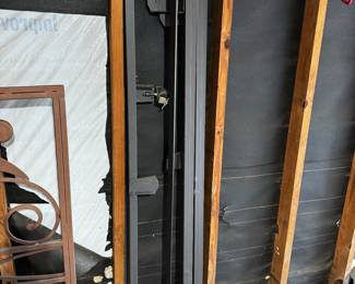 Rails for iron headboard 