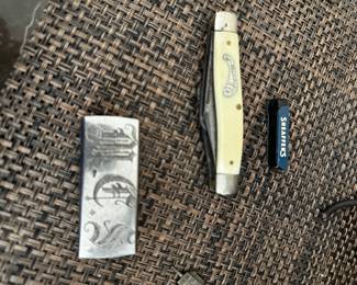 Knives, money clip