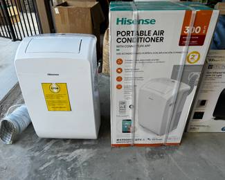 Portable AC units (2). One new unopened box
