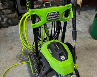 Green works Power Washer with Surface Washer