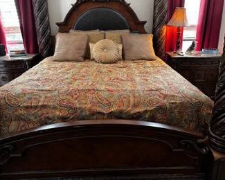 King Size, Temperdic Mechanical Platform with Sterns & Foster mattress