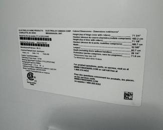 Measurements & Specs for upright freezer