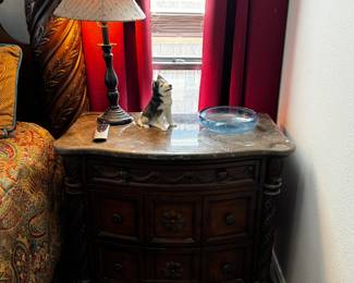 Lamp, decorative items 