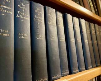 12 Volume Set...The Works of Thomas Jefferson