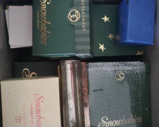 Large collection of Snowbabies
