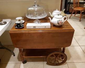 ETHAN ALLEN TEA WAGON
